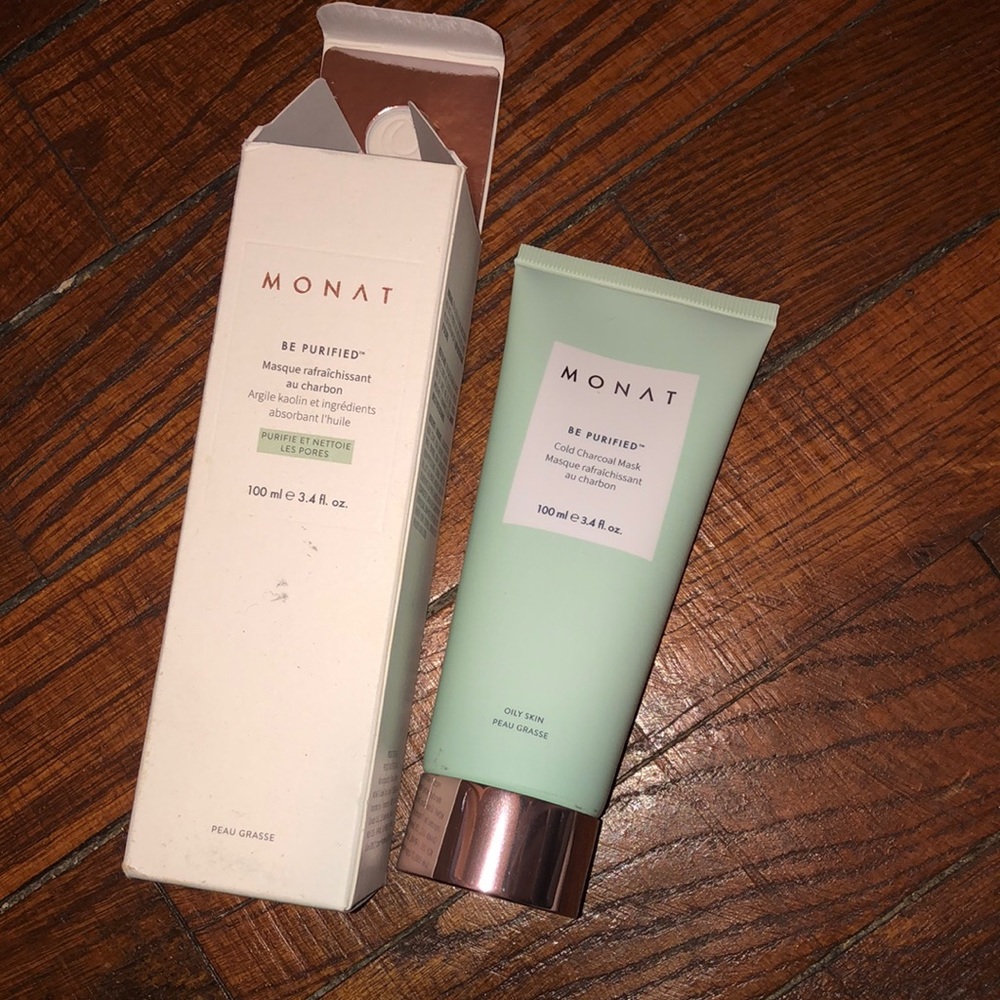 Monat Be Purified Cold Charcoal Purifying & Pore-Cleaning Face Mask
